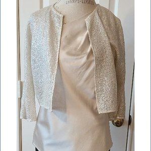 Silver Jacket Size: 4 (s) Length: Short